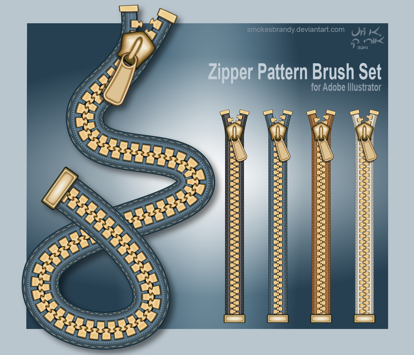 Zipper Brush Set by SmokesBrandy on DeviantArt