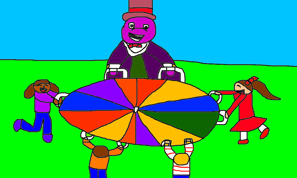 Round And Round The Merry Go Round