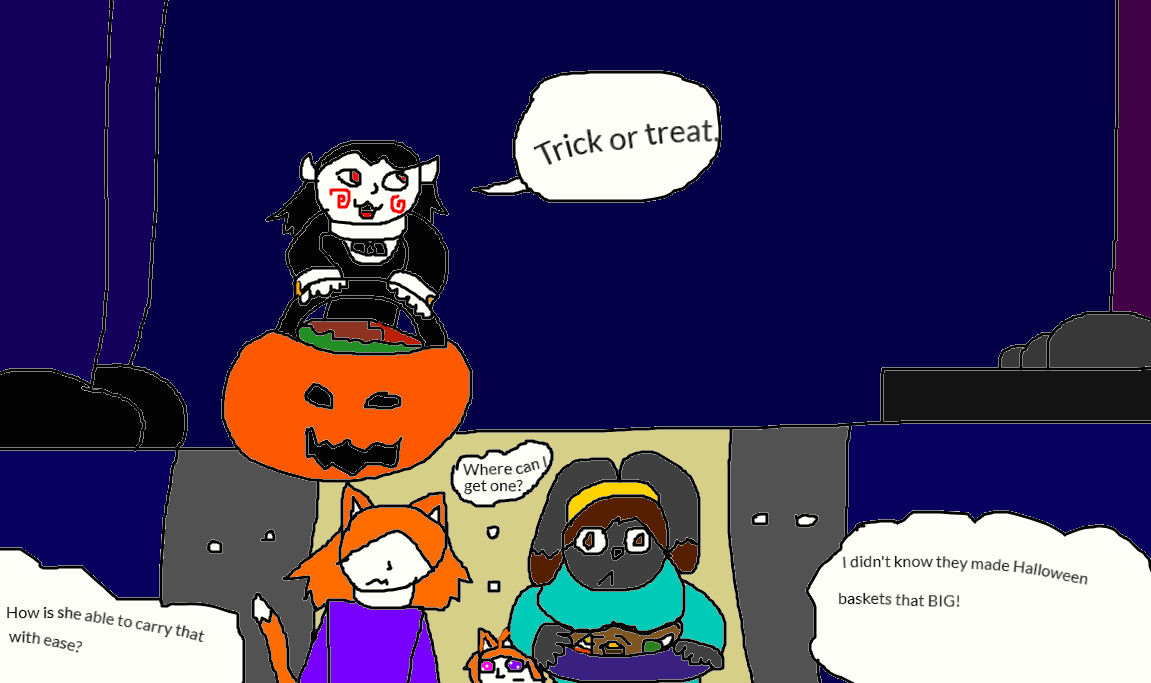 Horrorvant Day 5: Trick or Treat by Jacyrium on DeviantArt