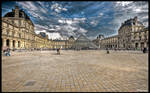 Paris  - Louvre II WP by superjuju29