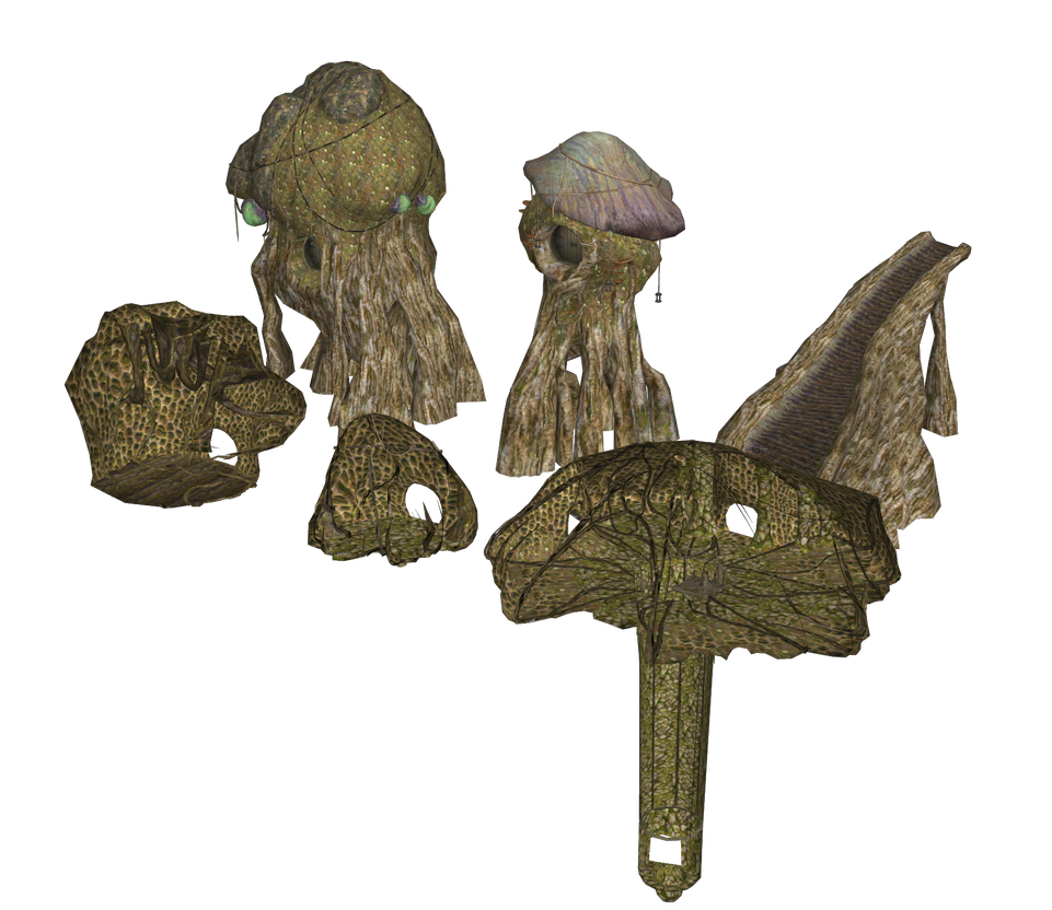 XPS TES V Telvanni houses dl by TokamiFuko on DeviantArt