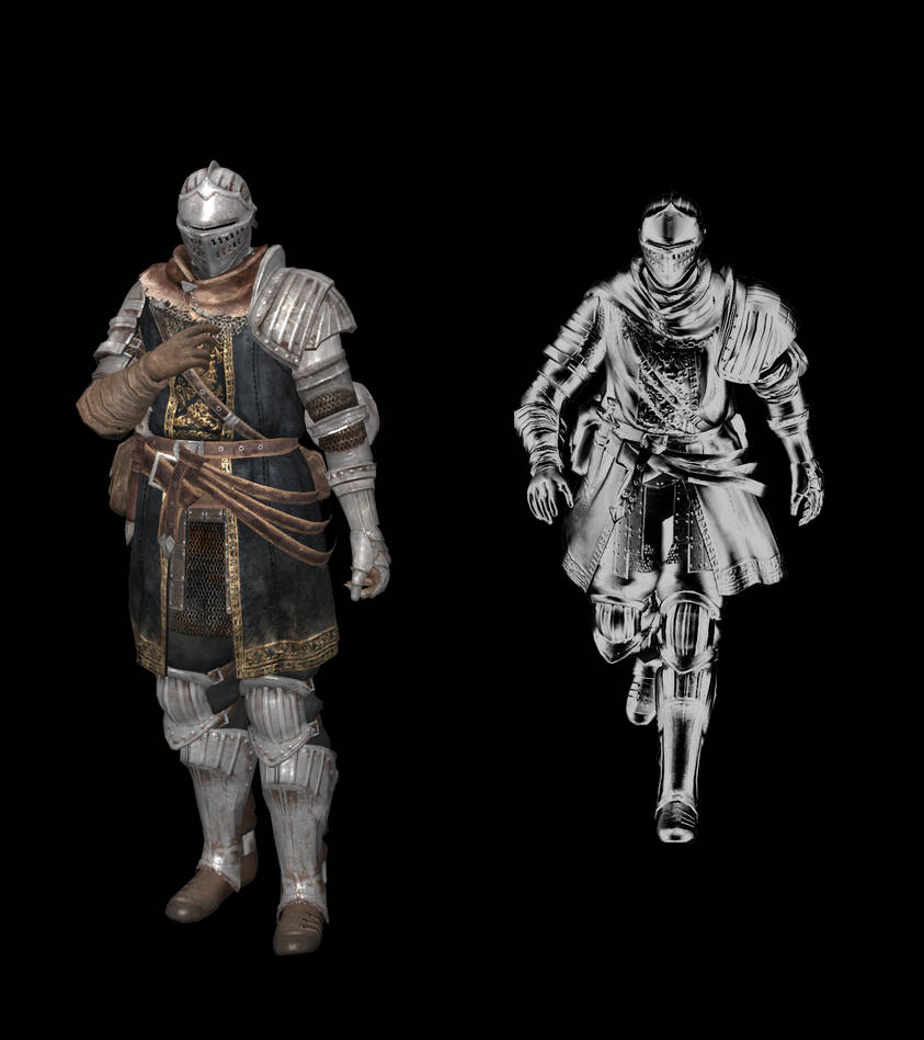 Cathedral Knight Set