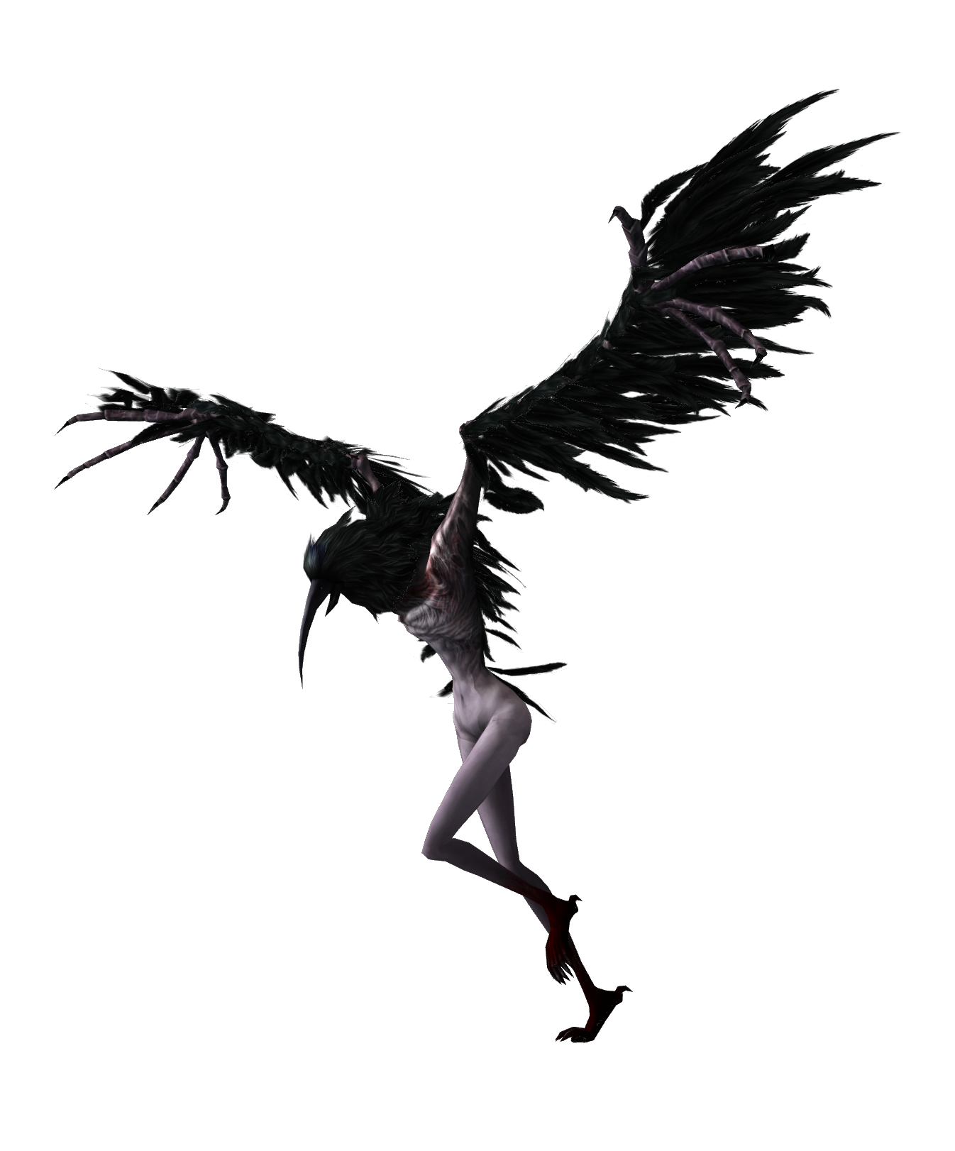 Dark Souls: Crow demon by Tokami-Fuko on DeviantArt