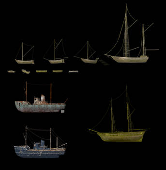 CoC Ships and Boats