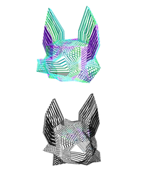 Cyber Fox Acid Mask