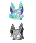 Cyber Fox Acid Mask by Tokami-Fuko