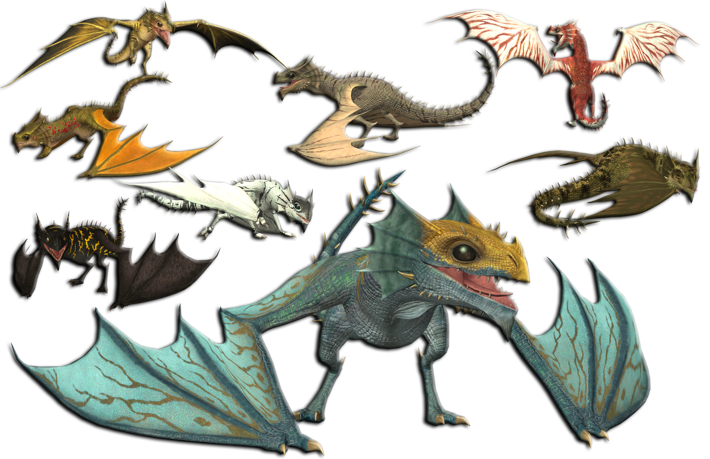 Download Fantasy Dragon HQ PNG Image