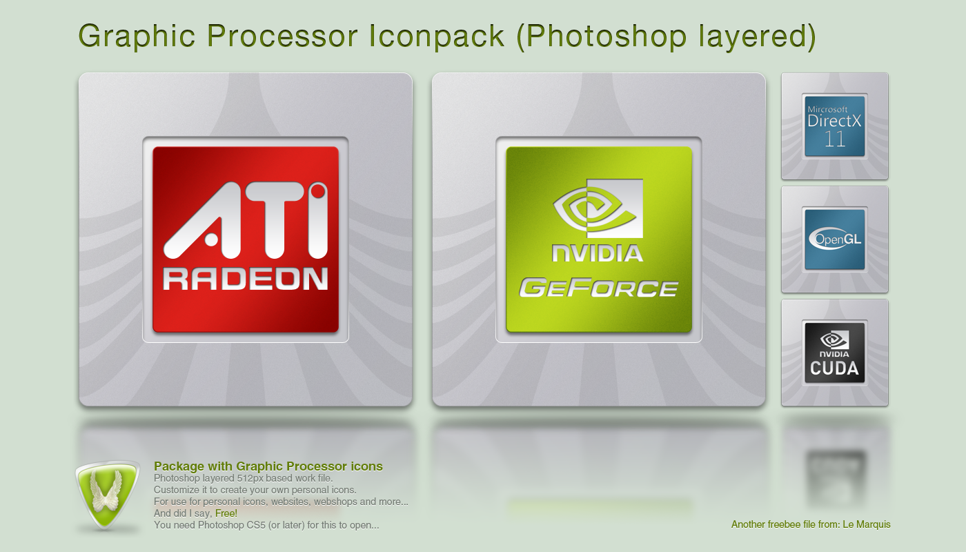 Graphic Processor Iconpack