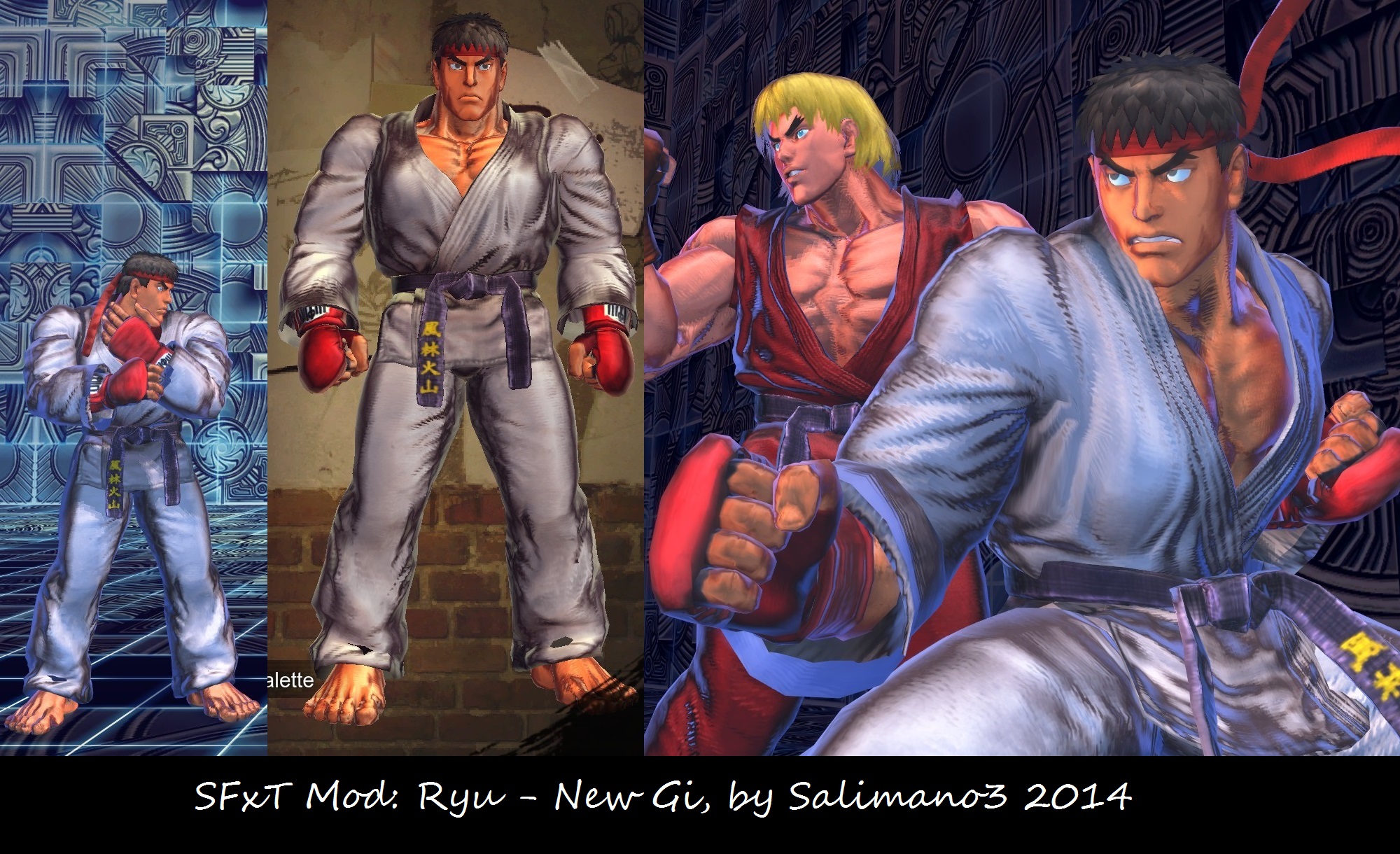 SFxT Mod: Ryu - New Gi