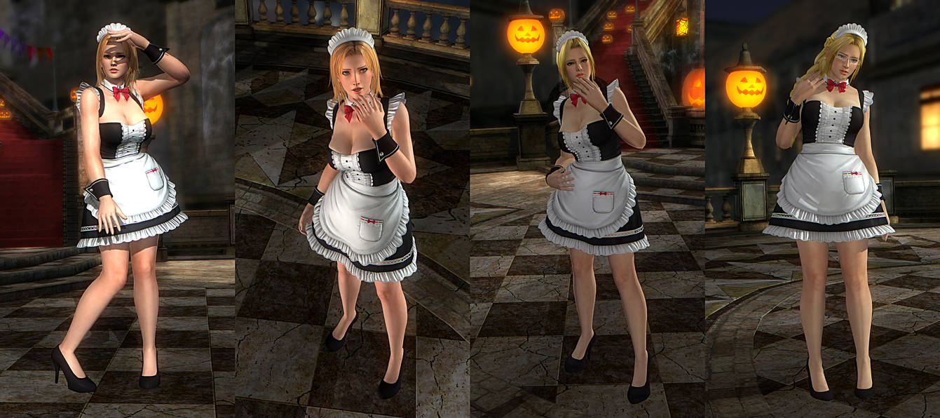 Doa5lr Mod French Maid Pack By Repinscourge On Deviantart 