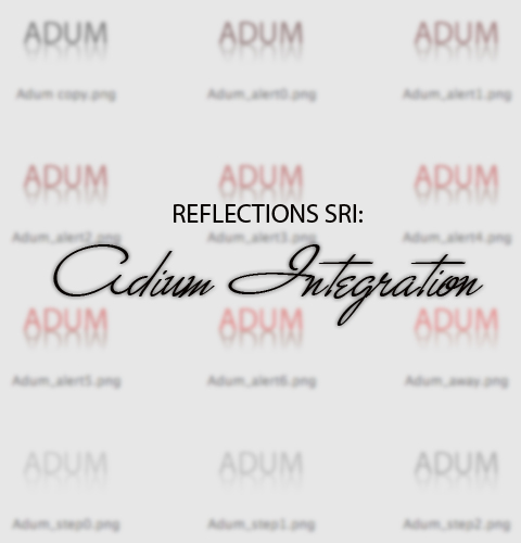 'Reflections SRI' Adium Set