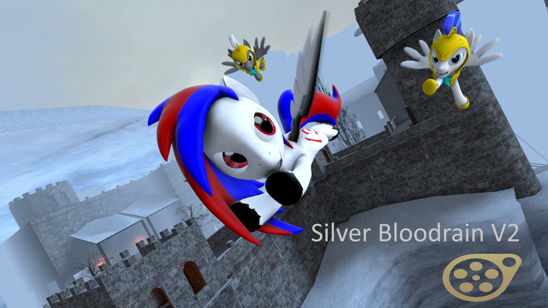 Silver Bloodrain V2 SFM/GMOD DL