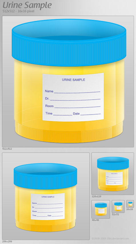 Urine Sample Icon