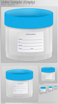 Urine Sample Icon: empty