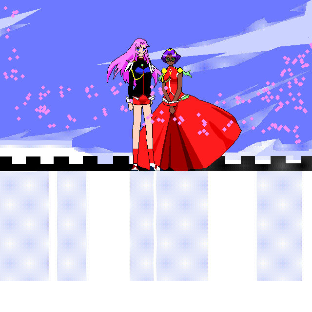 Utena And Anthy By Lidya Apriliani On Deviantart