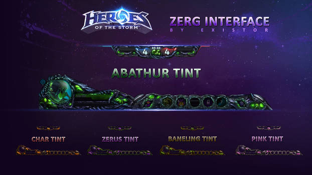 Zerg HUD - HOTS Overlay