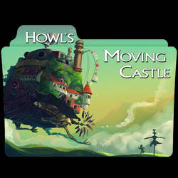 Howl's Moving Castle folder icon