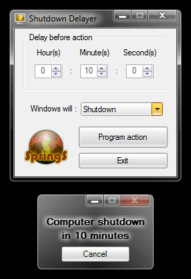 Springs Shutdown Delayer 1.2