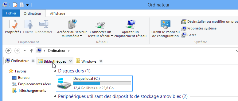 QTTabBar - Ribbon theme - Windows 8 / 8.1 by SpringsTS on DeviantArt