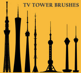 TV Tower Brushes