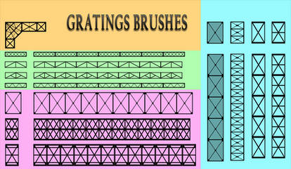 Gratings Brushes
