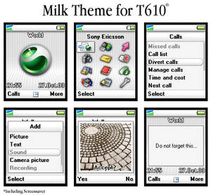 Milk Theme for T610