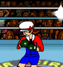 Lyra fights in super punch out