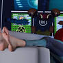 Samus Aran Foot Tease