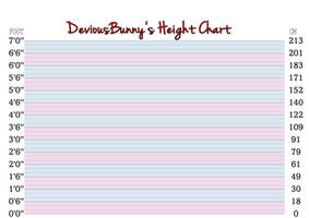 DeviousBunny's Height Chart ver.2.2