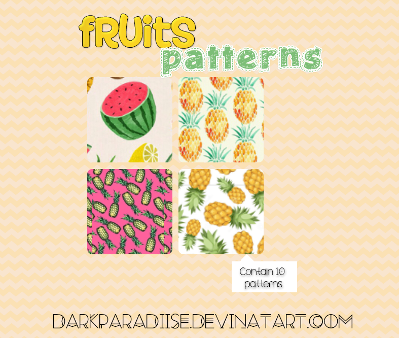 Fruit patterns