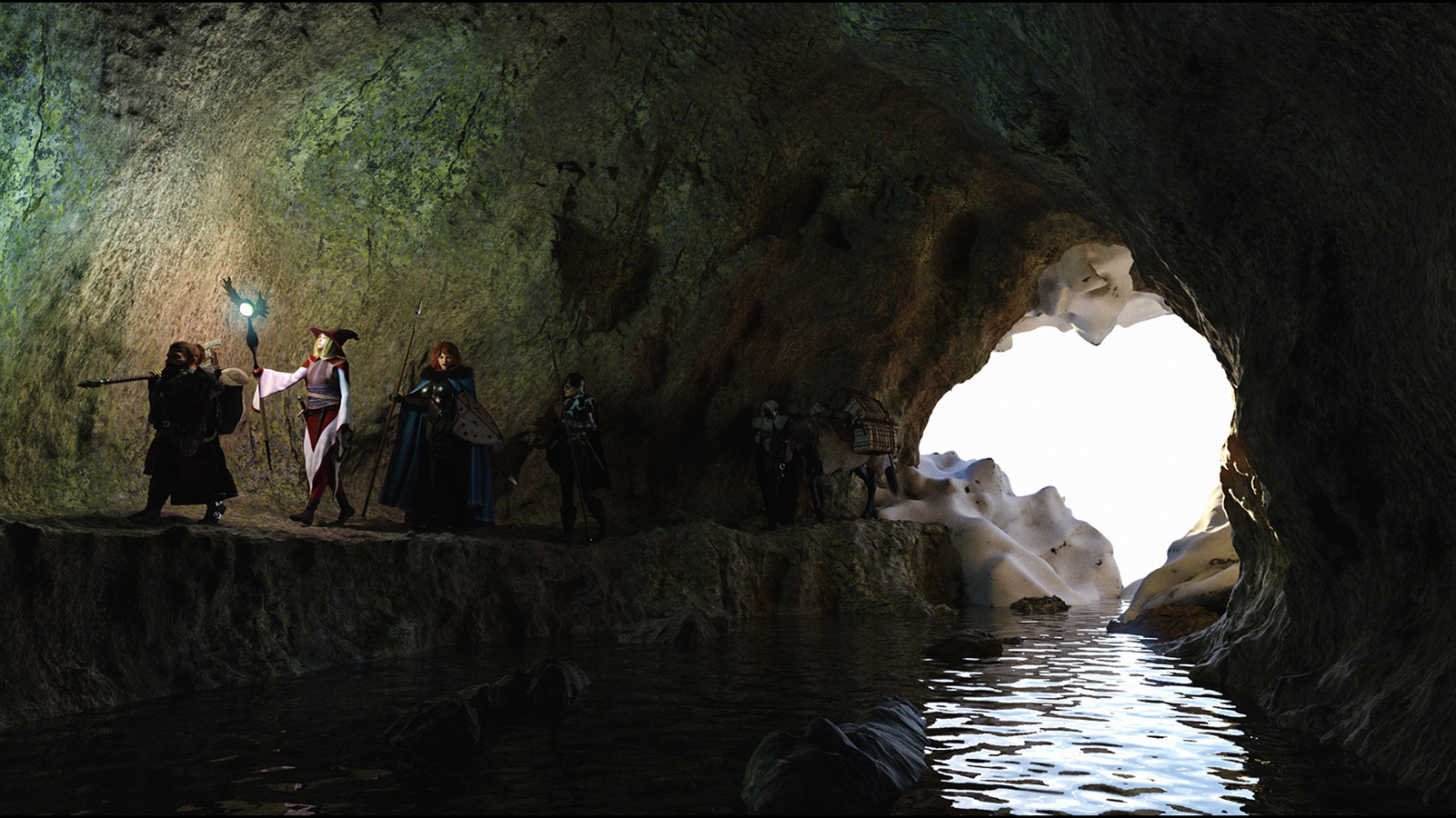 Freebie - La grotte 01 / The Cave 01 by Mekheke on DeviantArt