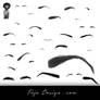 28 Eyebrow Photoshop Brushes By Photoshopweb