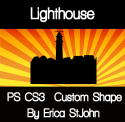 Lighthouse01 PS CS3 Shape