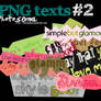 PNG texts 2