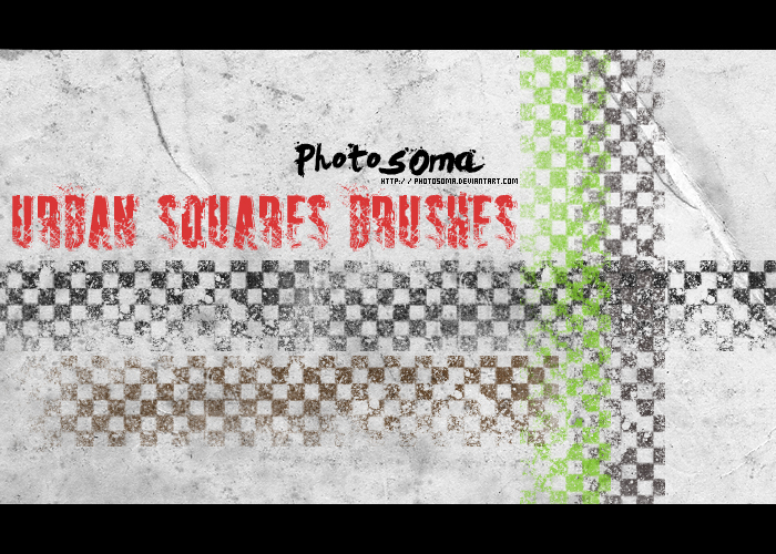 Urban Squares brushes by photosoma