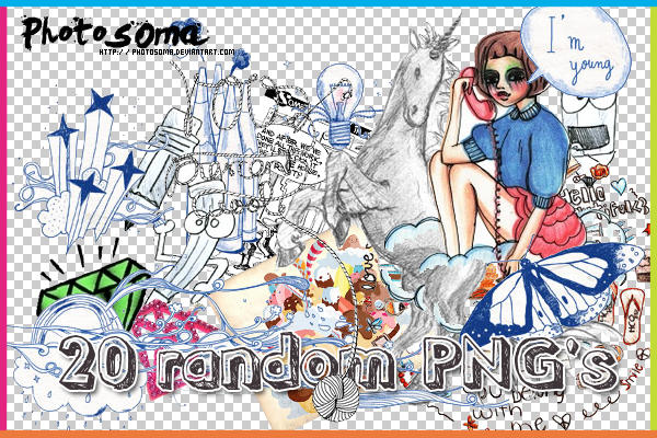 20 Random PNG's by photosoma on DeviantArt