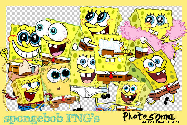 SpongeBob PNG's by photosoma on DeviantArt