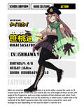 BNHA Character Sheet Template [F2U] by Iya5RT on DeviantArt
