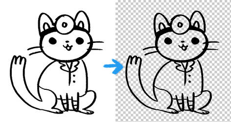 photoshop action for lineart