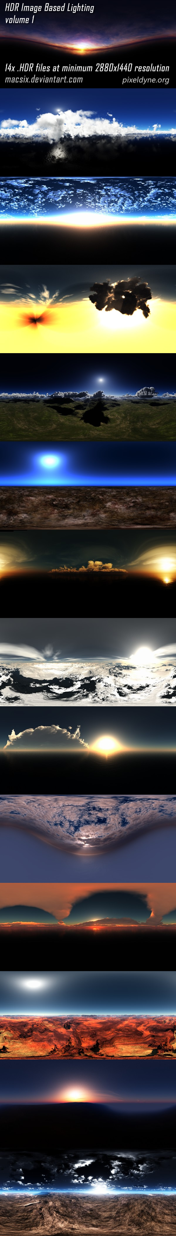 HDR IBL 360 panoramas Volume 1 by macsix on DeviantArt