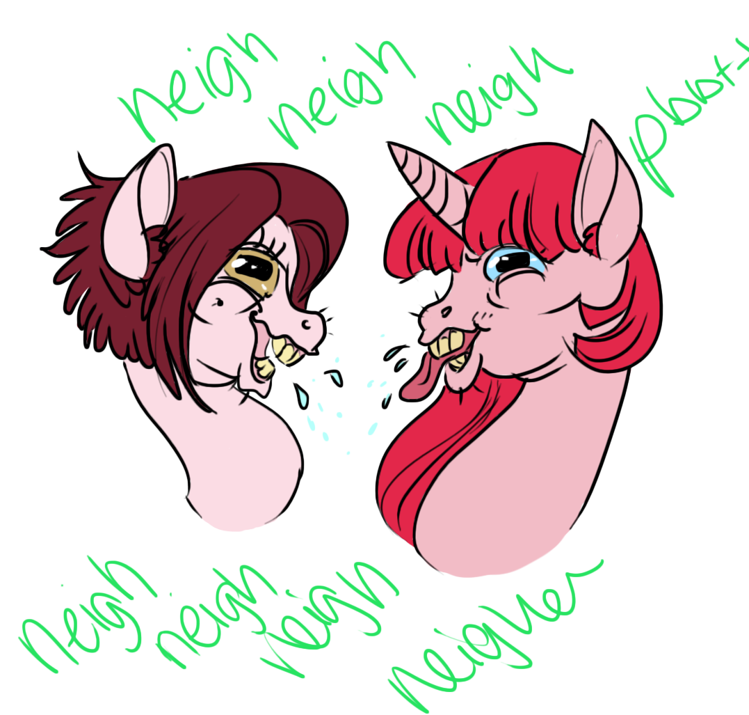 REAL HORSES TALKING? MLPPPPP-vomits-