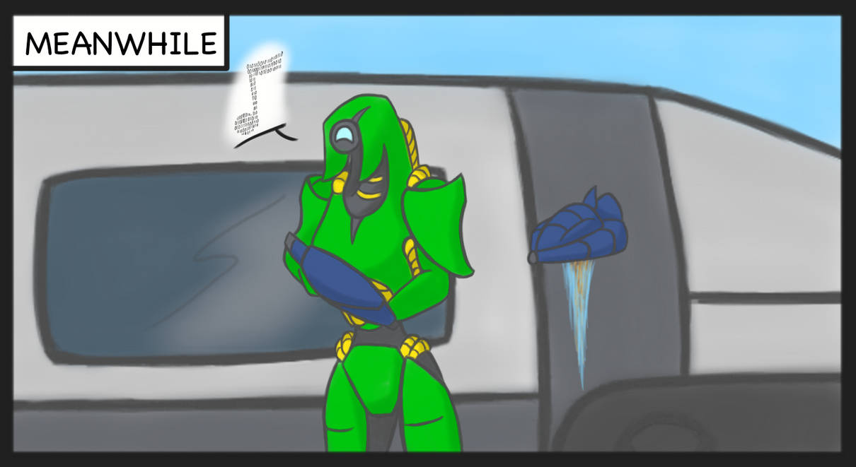 meanwhile by fakefrogs on DeviantArt
