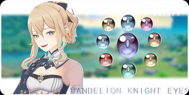 [ptudl] Dandelion Knight Eyes Texture [50pts]