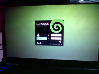 opensuse KDM Gnomish Style