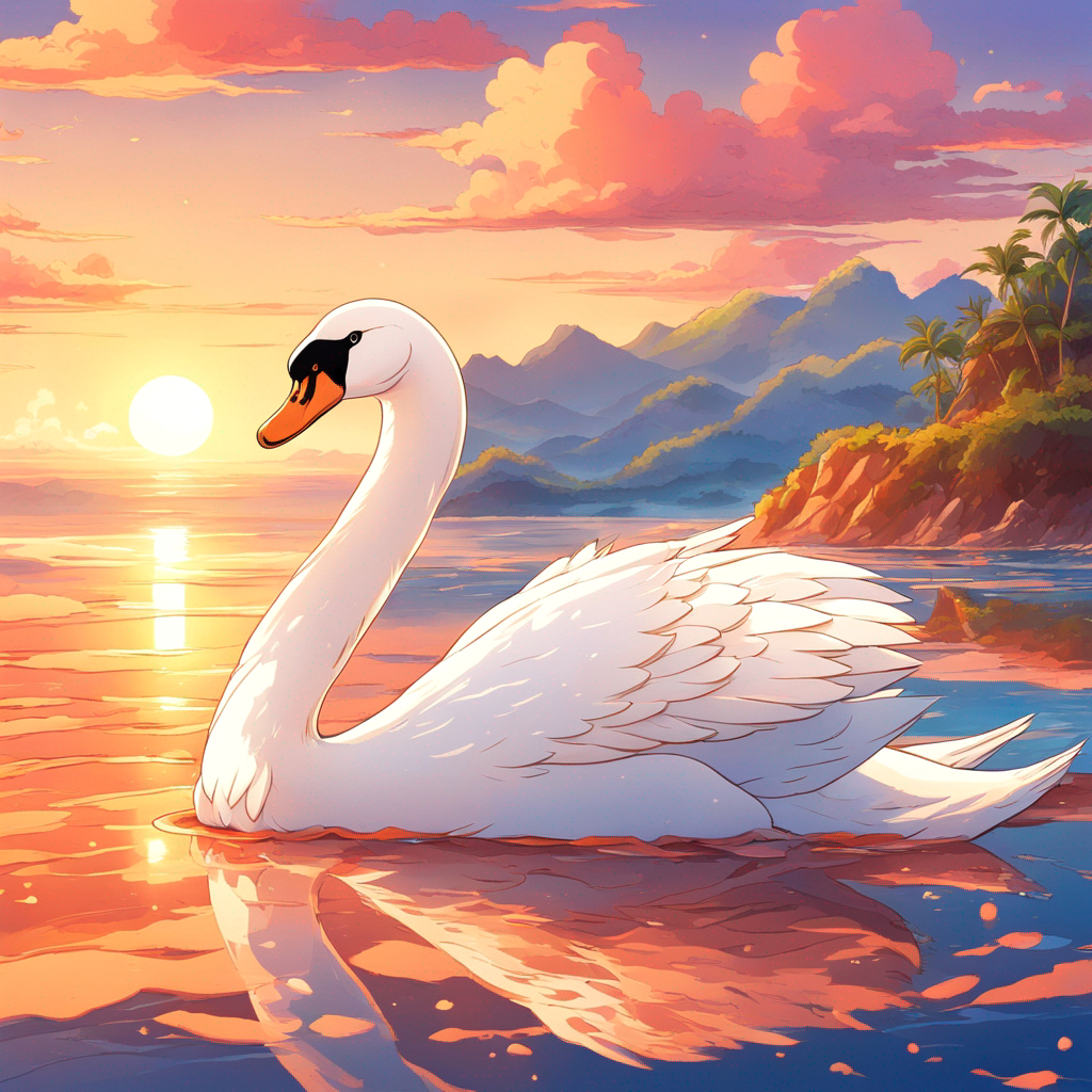 Swan at the sea by nmmarkowa on DeviantArt
