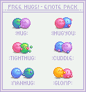 Free Hugs - Emote Pack