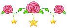 Rose and Star Divider - Commission
