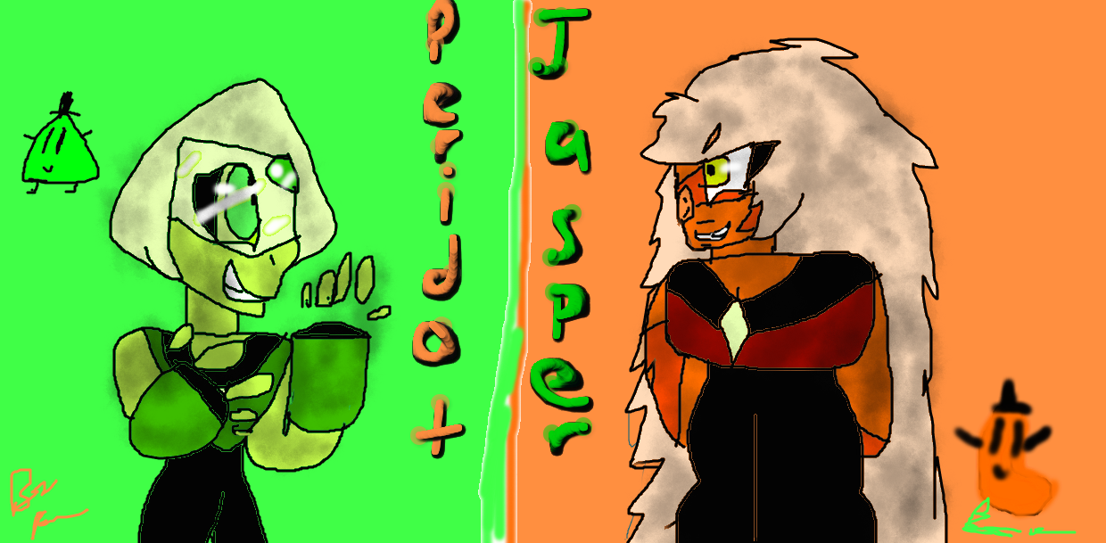 Jasper and peridot thing READ DESCRIPTION