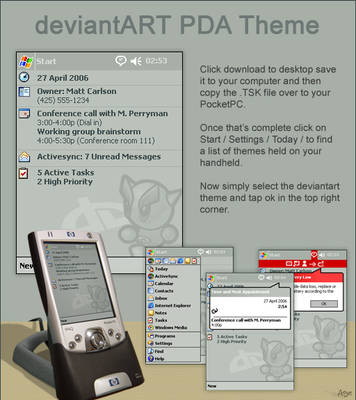 deviantART PDA Theme by Age2003, visual art