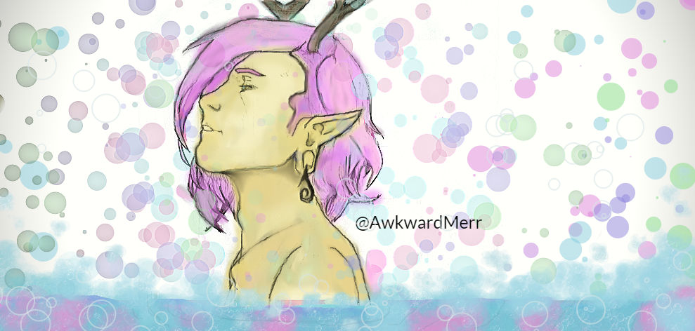 Bubble bath by AwkwardMerr on DeviantArt